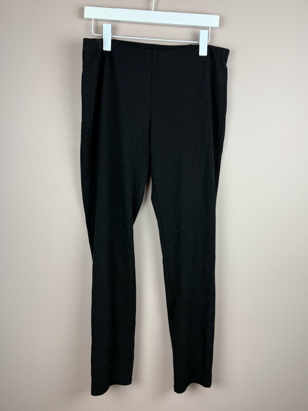 EILEEN FISHER | charcoal gray Leggings pants Size M medium